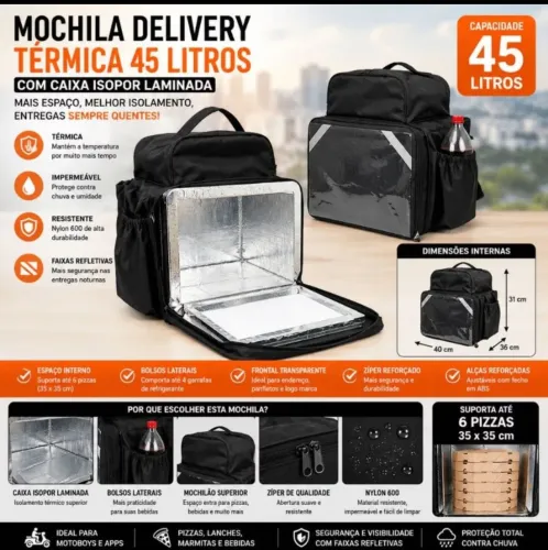 Bag entrega 45L