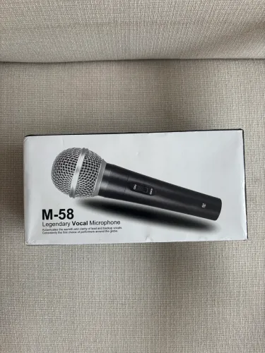 Microfone Dinâmico Leson M-58 Original - Excelente Estado