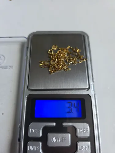 Corrente de ouro 18k cordão cartier