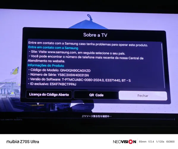 Smart TV Gamer 120hz Samsung QN90C '43