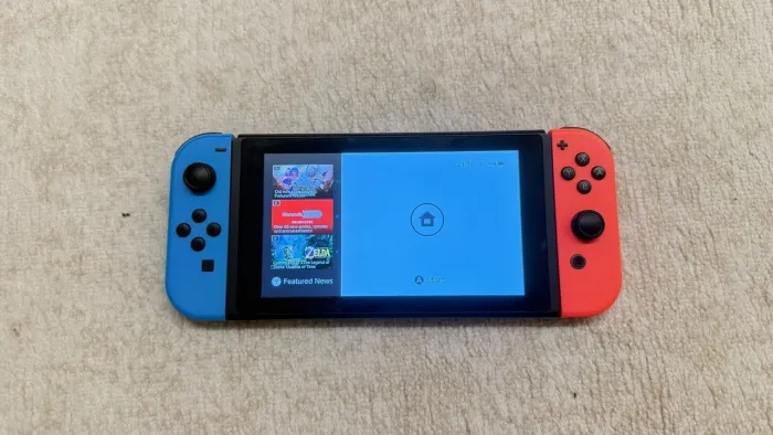 NINTENDO SWITCH V1 - HAC-001 + 4 JOGOS FÍSICOS ORIGINAIS