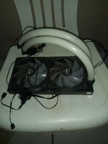 WATER COOLER 240MM GAMING MASTER c/ 2 fans + hub