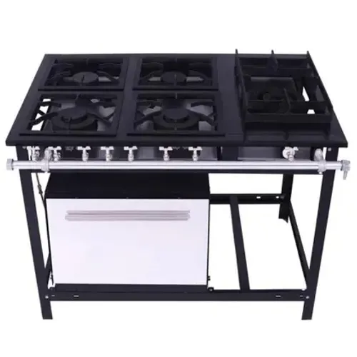 Fogão Industrial 5 bocas Venâncio NOVO NA CAIXA (forno não incluso)