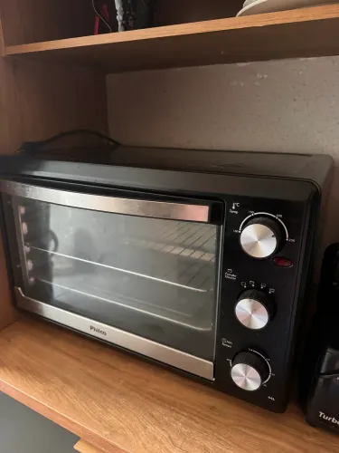 Forno Elétrico Philco 44L Preto Dupla Resistência PFE44P
