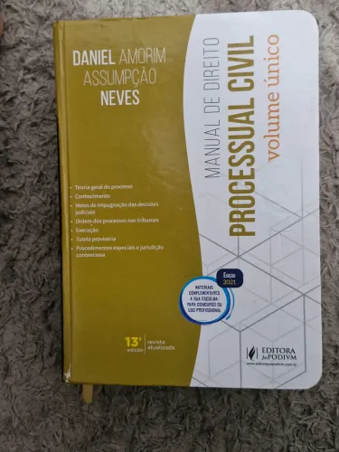 Manual de Direito Processual Civil (Volume Único) - Daniel Amorim Assumpção Neves