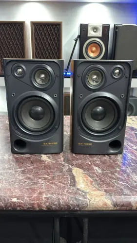 Caixas Acústicas Aiwa Sx-n330 - Marantz Pioneer Receiver Vintage Toca Disco Som Caixas