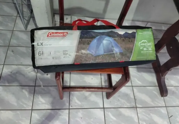 Barraca camping coleman 6 pessoas