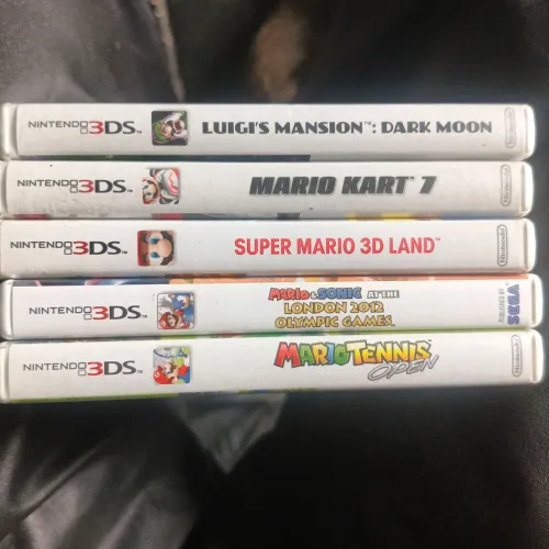 Lote jogos Mário Nintendo 3ds