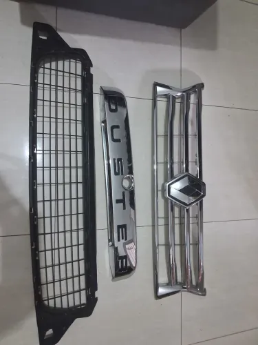 Grade dianteira,grade parachoque e moldura da tampa da duster 