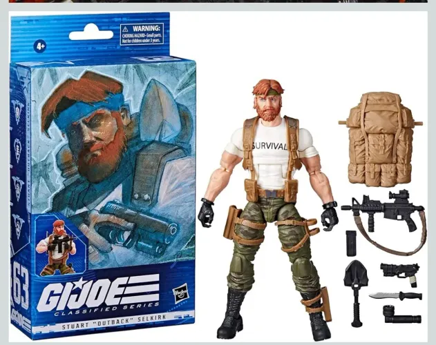 Outback Gijoe Classifield Marvel Legends