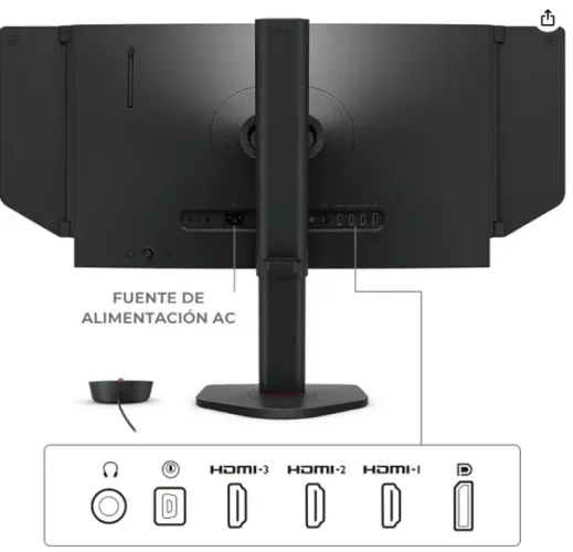 Monitor BENQ 600HZ XL2586X+