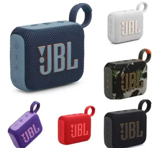 JBL, Caixa de Som, Go 4, Bluetooth, Portátil, Auracast, À Prova D'água e Poeira 