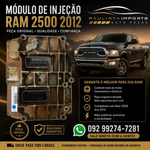 Modulo Central Injecao Ram 2500 2009 2010 2011 2012 
