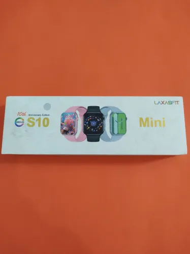 Smartwatch S10 Mini Cor Prata Pulseira Branca