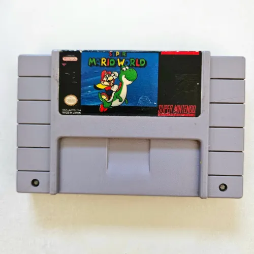 Super mario world Original salvando