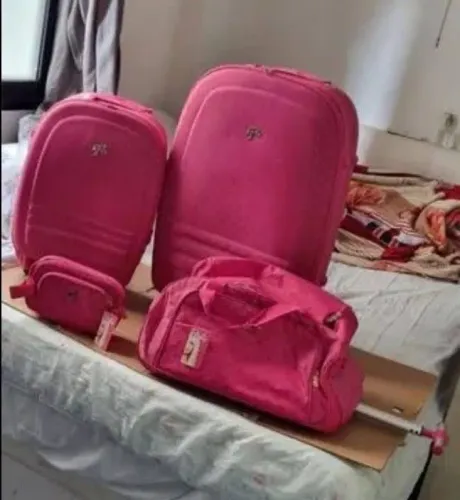 Malas de viagem kit completo nova 