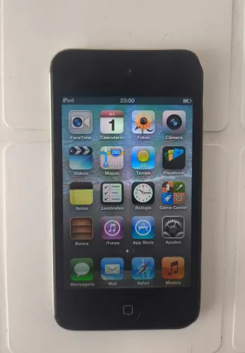 iPod Touch 4ª Geração Apple 16GB Prata - Raridade para Colecionadores