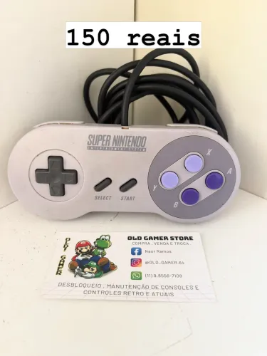 Controle super nintendo