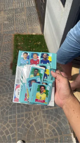 Kit com 590 figurinhas copa 2026