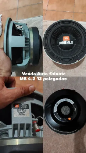 Vendo auto falante JBL MB 4.2 de 12 polegadas 