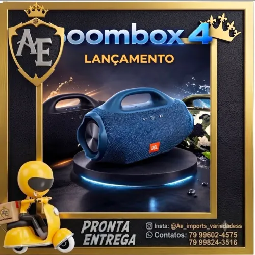 Caixa Som Boombox 4 Mini