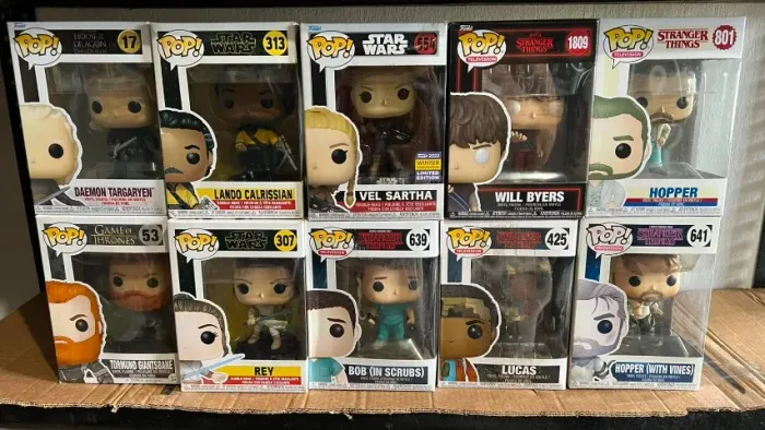 Funko Pop Séries - Valores na Descrição.