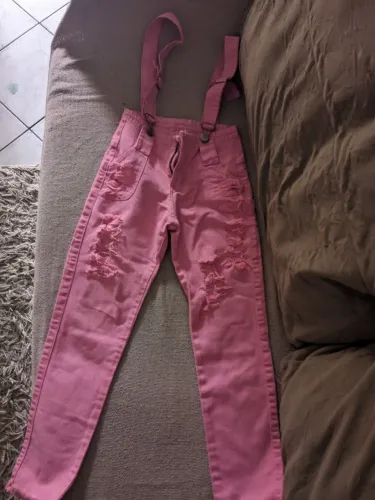 Calça salopete