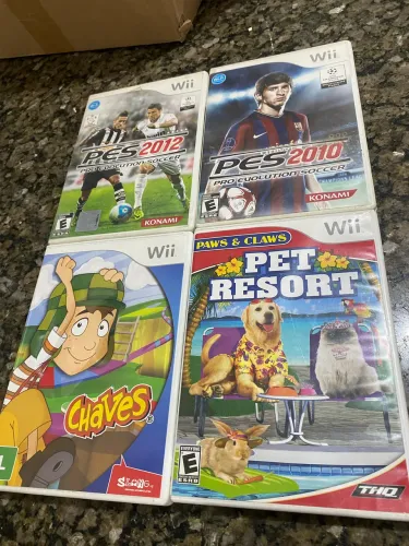 Jogos Nintendo Wii originais ( 4 jogos )