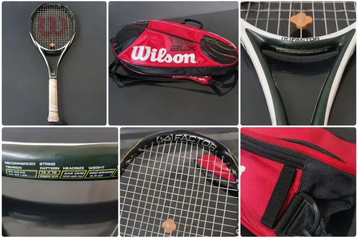 KIT WILSON ORIGINAL - RAQUETE + RAQUETEIRA BLX
