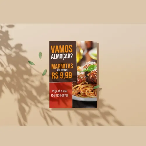 Criação de Panfletos e Artes Promocionais