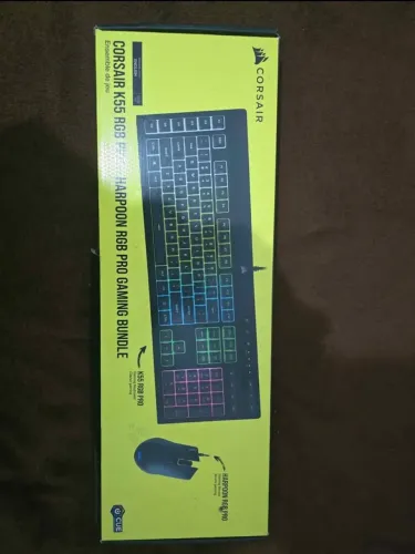 Corsair K55 RGB + Harpoon RGB Pro - Kit<br>Teclado e Mouse Gamer