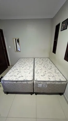 cama box solteiro com espuma