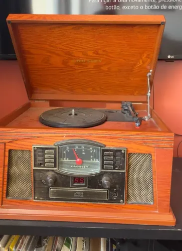 Toca-discos Crosley Cr42d-pa Lancaster Paprika