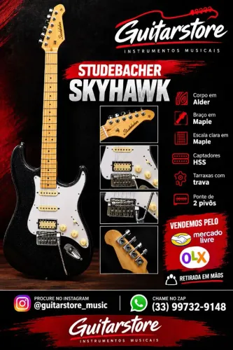 Guitarra studebacker skyhawk