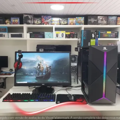 PC Gamer i3 10100F + GTX 1650 GDDR6 + Monitor AOC 24? Full HD