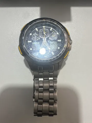 Relógio Cotizen Eco-Drive WR 200 Skyhawk