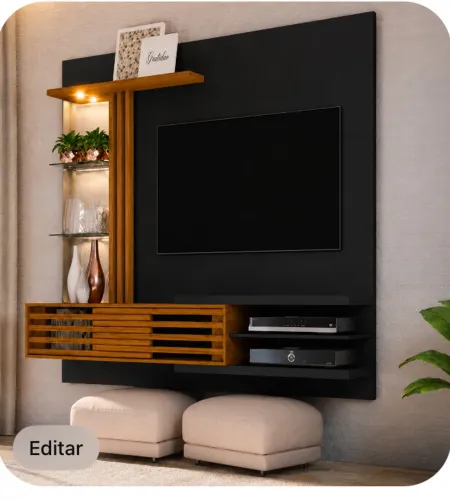 Painel / rack para TV 