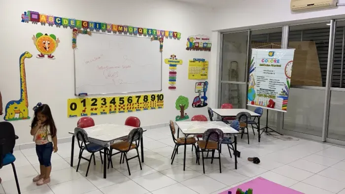 Mesa e cadeiras Infantil para Escola