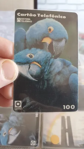 Raridade!!! Mídia Pioneira Telebras "Arara Azul" Eco 92 fabricante Thomas La Rule