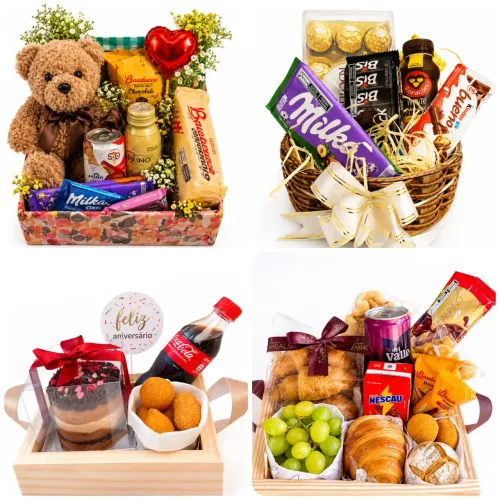 Cestas presenteaveis personalizadas