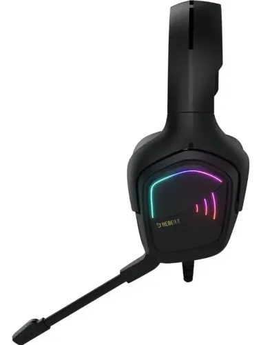 Headset Gamer Gamdias HEBE E2 RGB Cor Preto