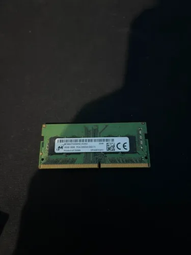 Memória RAM 16GB DDR4 3200MHz Notebook Micron - Excelente Estado