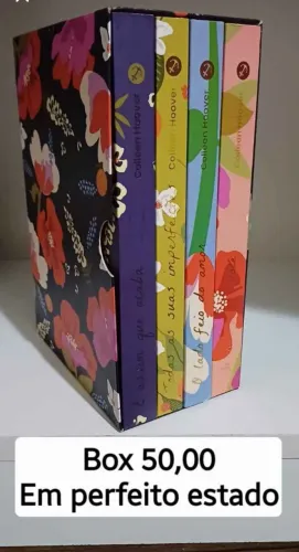 Box de livro (Faço envio)