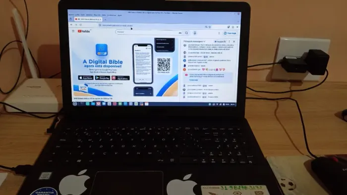 NOTEBOK ASUS X540UA FUNCIONANDO PERFEITAMENTE. 4 GB MEMORIA RAM. NÃO ACOMPANHA HD
