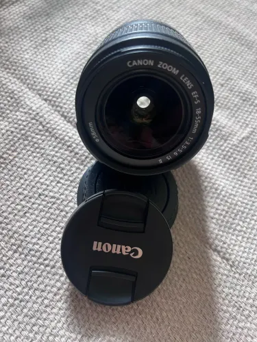 Lente Canon 18-55mm nova