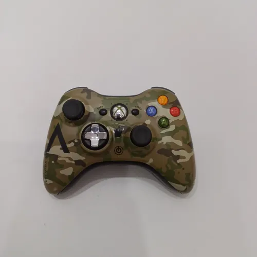 Vendo Controle Sem Fio Microsoft Xbox 360 Edição Especial Camuflagem Semi novo