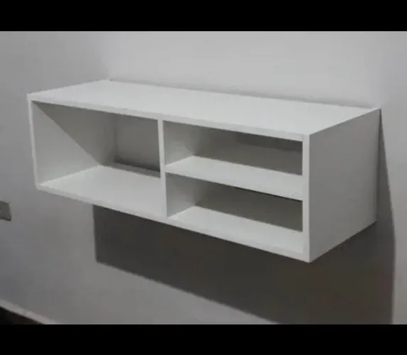 RACK SUSPENSO P/ SALA/QUARTO MDF NOVO 