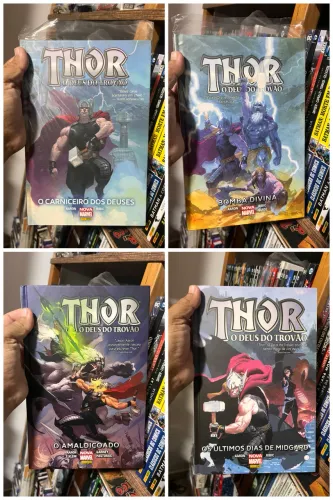 HQS THOR O CARNICEIRO DOS DEUSES, BOMBA DIVINA, O ALMADIÇOADO E OS ÚLTIMOS DIAS DE MIDGARD