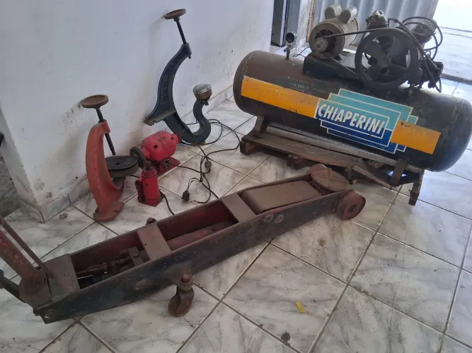 Borracharia completa para iniciar trabalhos 