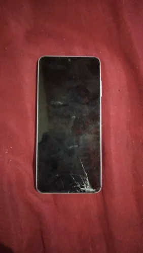 `Galaxy A04 64GB LIGA R$190 Tela Trincada Faixa Azul PARA PEÇAS`